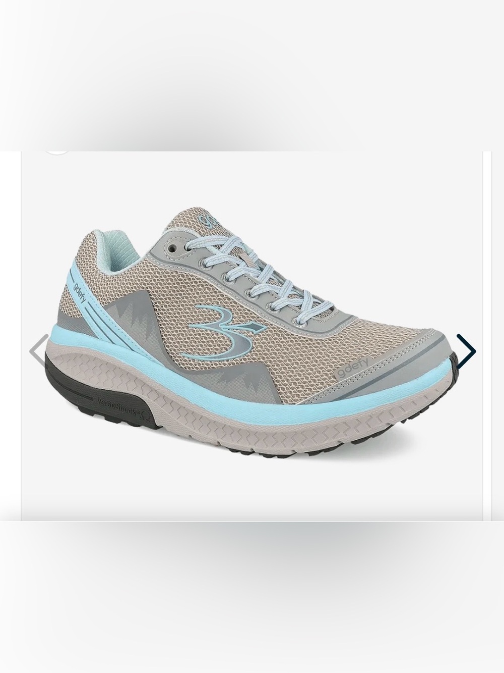 GRAVITY DEFYER Women's Bluegray Mighty Walk (9.5)